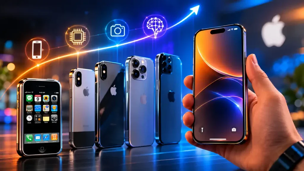 echnological Evolution from the First iPhone to the iPhone 17 Pro